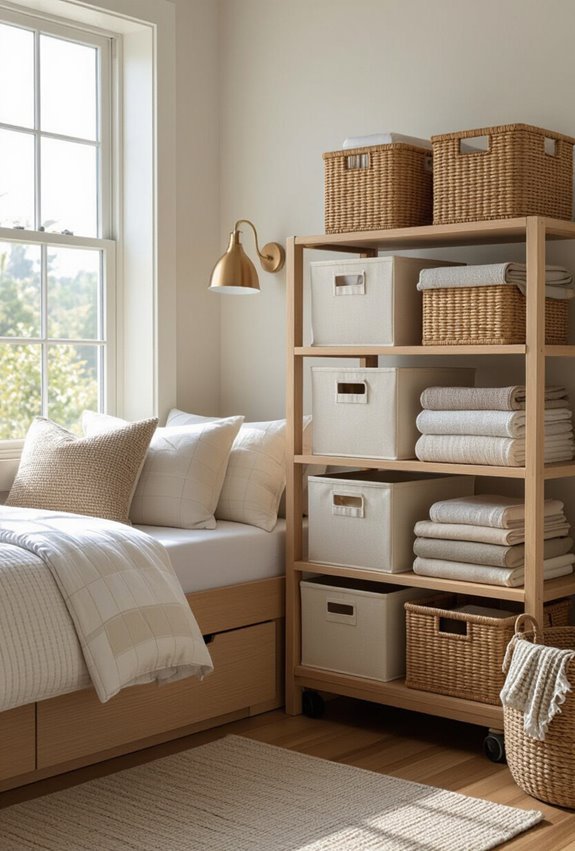stackable labeled multiuse storage