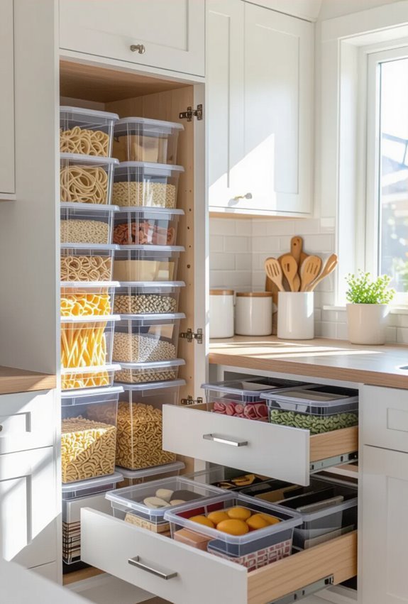 stackable vertical tiered organization