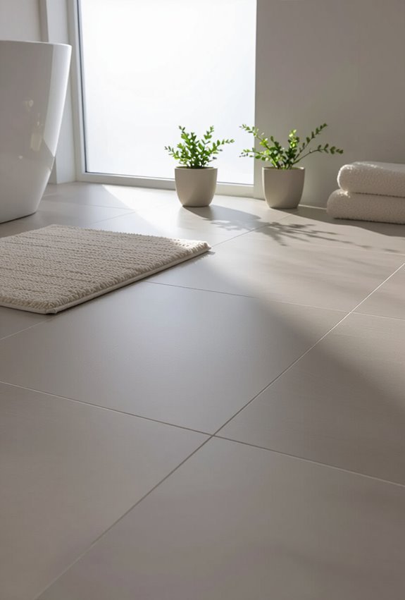 stain resistant antimicrobial easy clean tiles