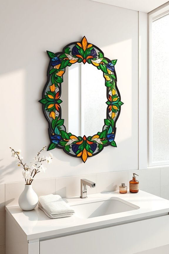 stained glass mirror transformation