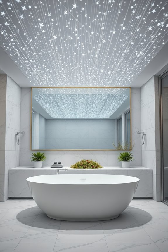 starry fiber optic lighting