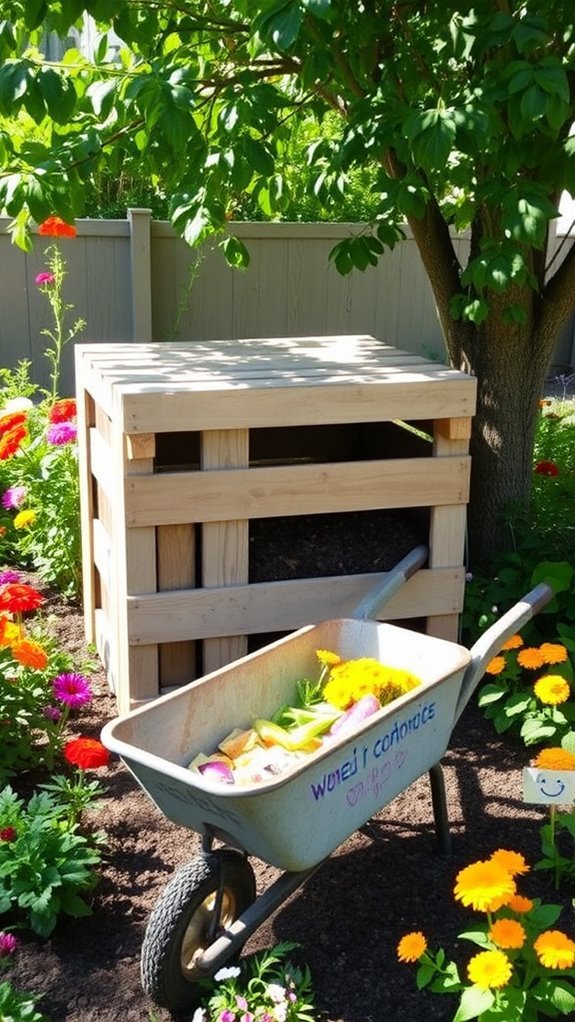 start your compost bin