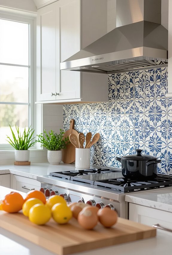 statement backsplash no demolition