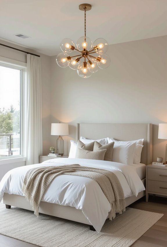 statement lighting as focal point