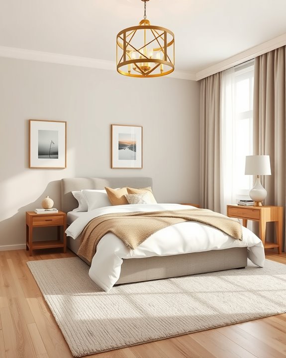 statement lighting enhances ambiance