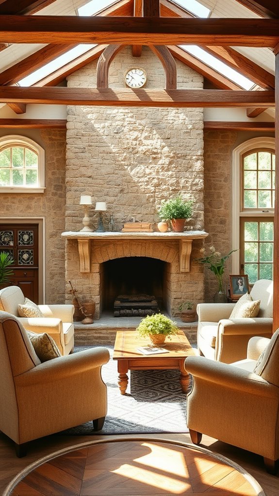 statement piece fireplace design