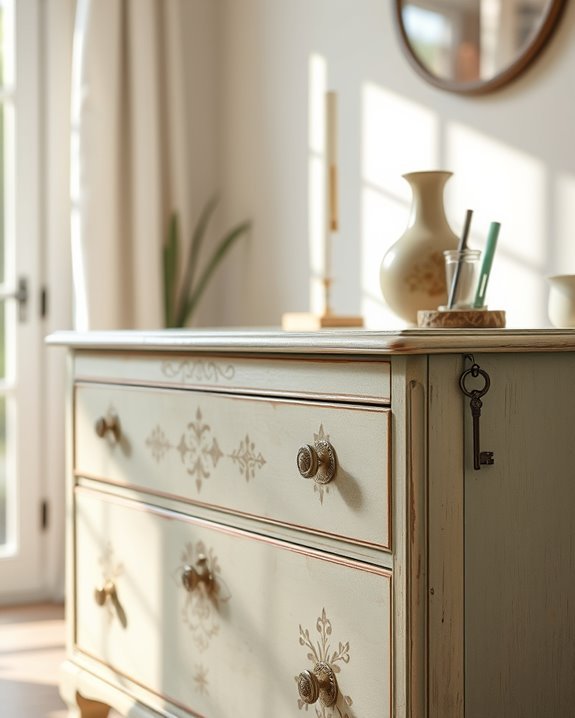 stencil furniture transformation ideas