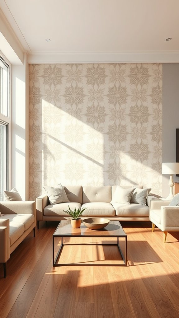 stenciled patterns for elegance