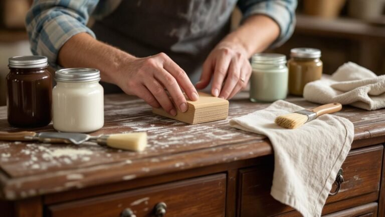 step by step antiquing guide