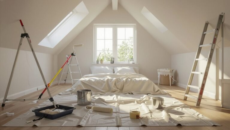 step by step ceiling painting