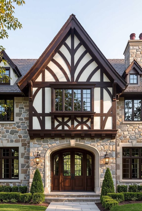 stone and timber storybook charm