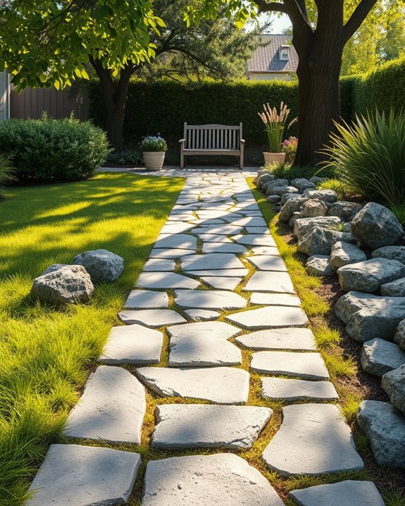 stone pathway creation tips