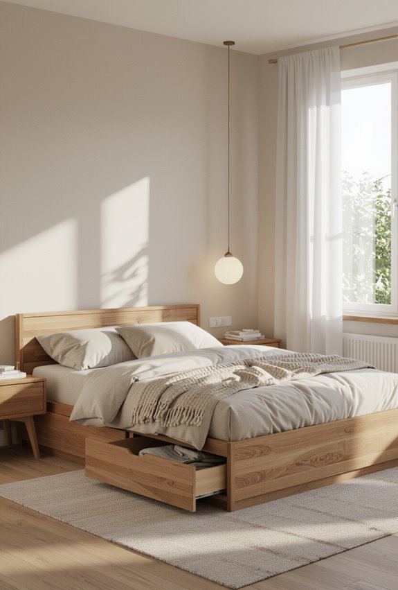 storage beds maximize space