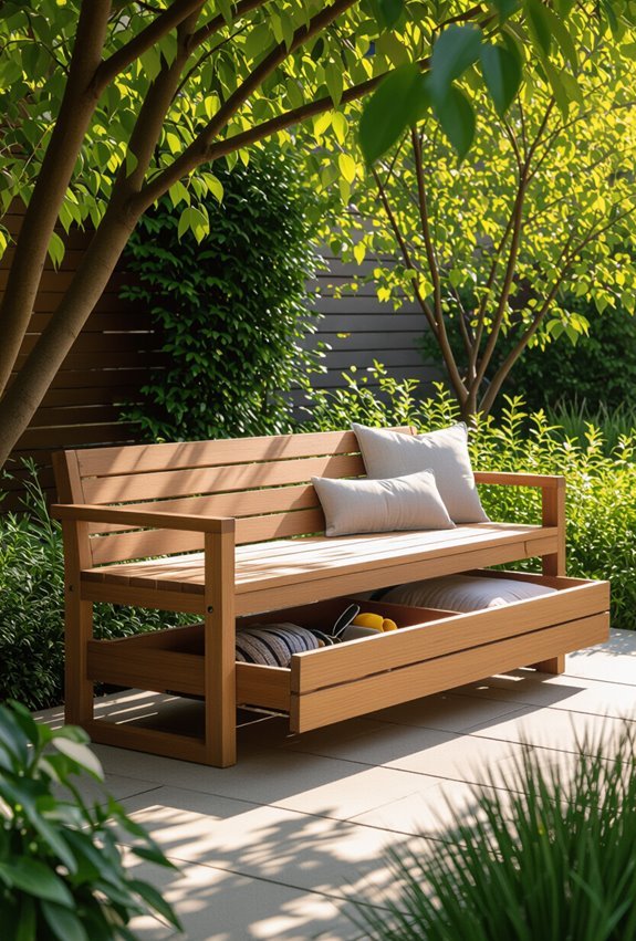 storage integrated outdoor seating solutions