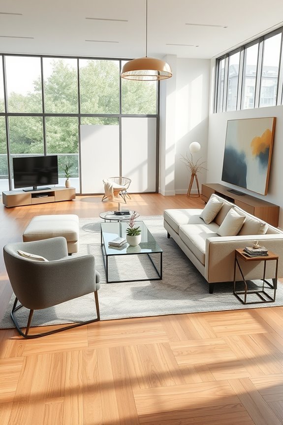 strategic furniture placement enhances