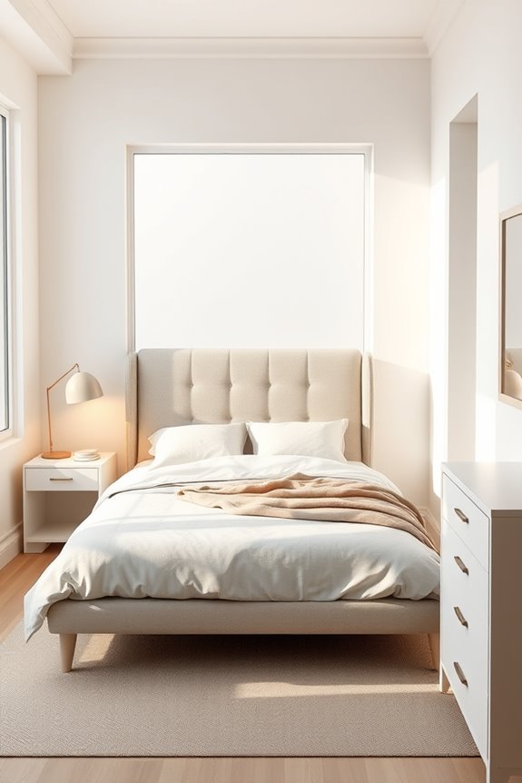 strategic small bedroom layout
