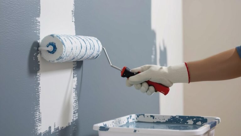 streak free roller painting techniques