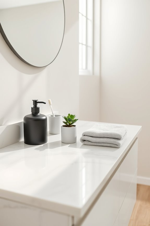 streamline your bathroom space