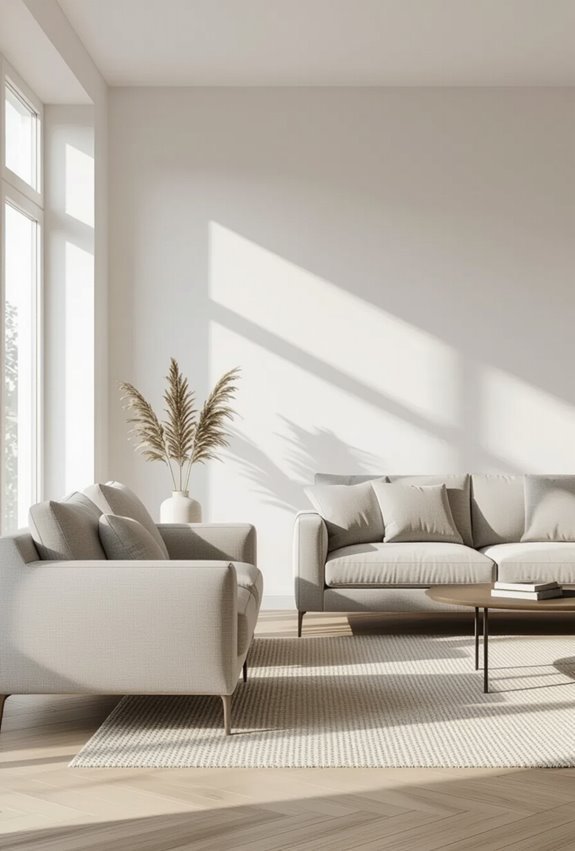 streamlined compact sofas and chairs