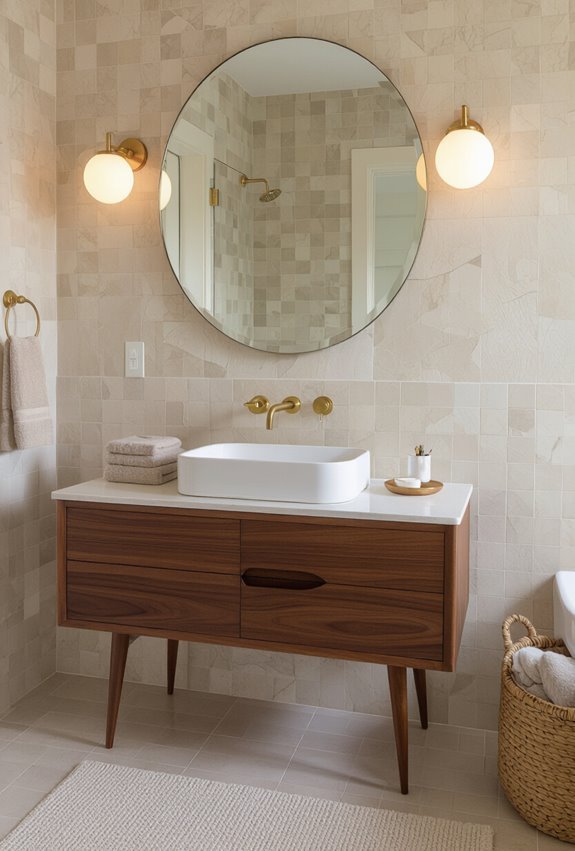 streamlined vanities sculptural console sinks