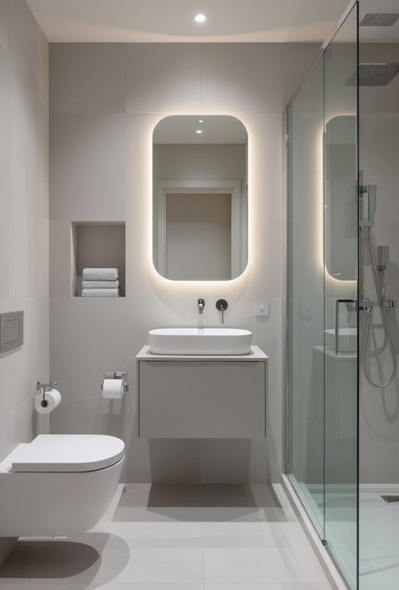 streamlined wall mounted fixtures