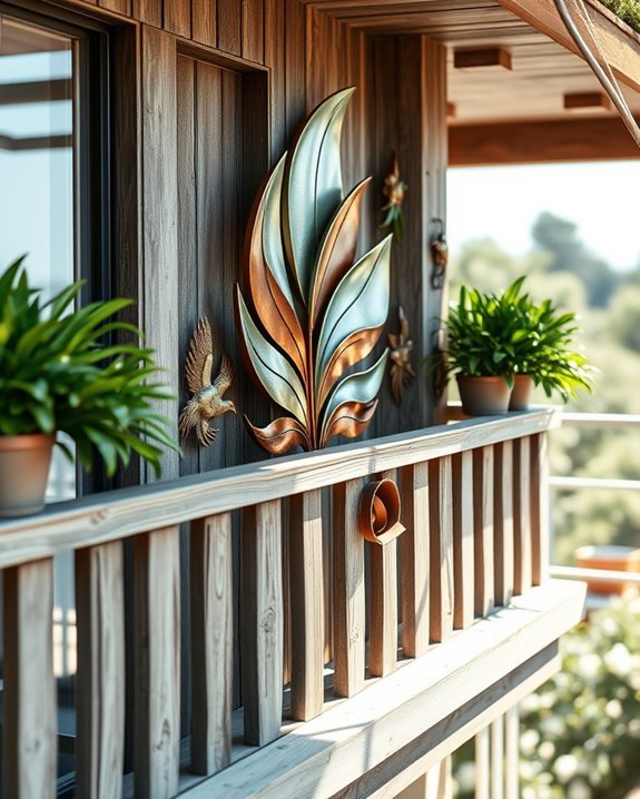 striking metal wall sculptures