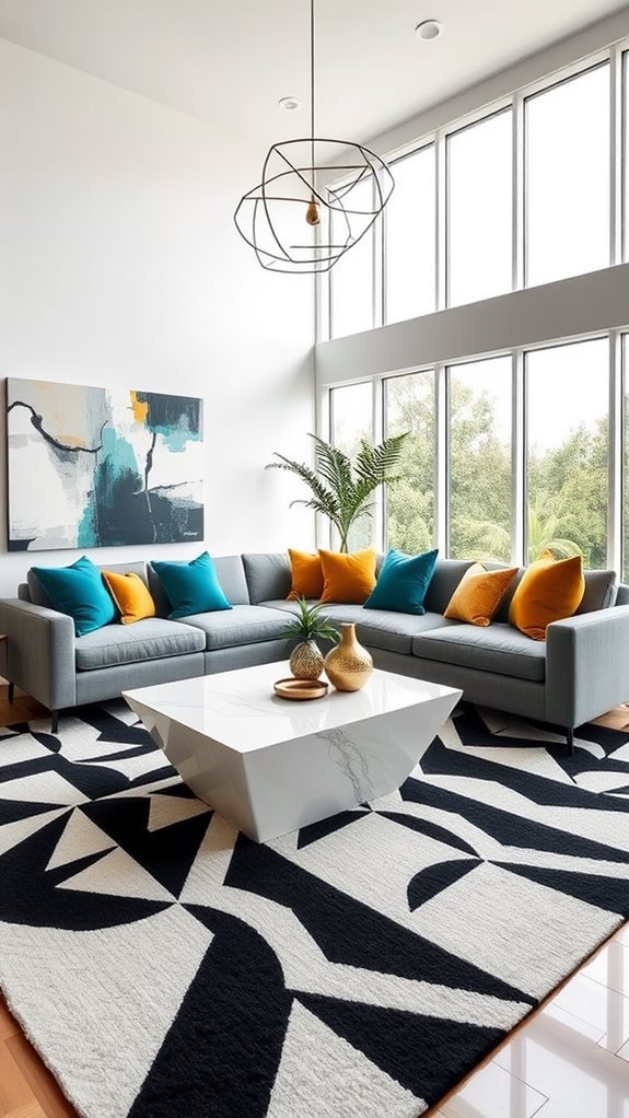 striking shapes and designs