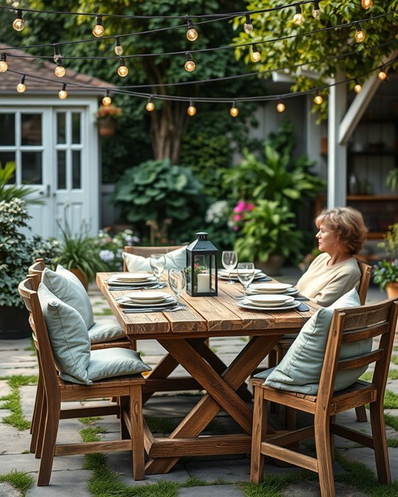 string lights enhance ambiance