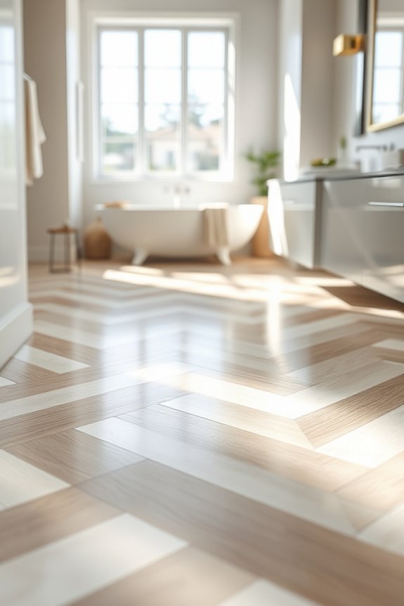 striped tile design ideas