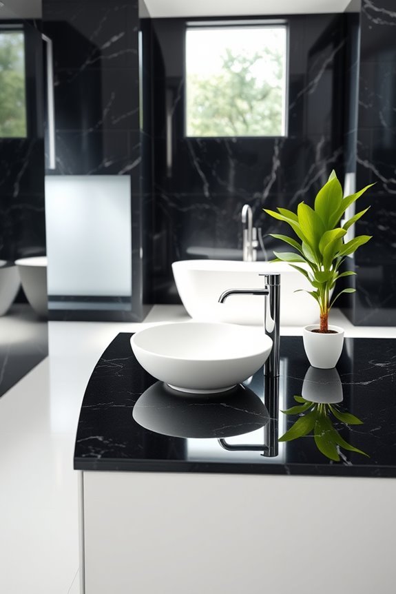 stunning black and white