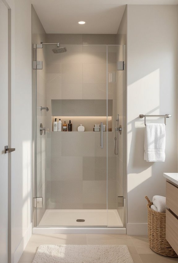 stylish affordable partially framed doors