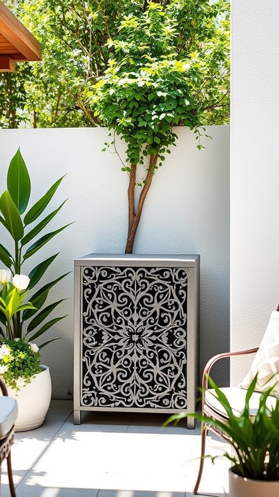 stylish air conditioner cover