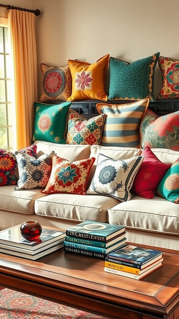 stylish and diverse cushions