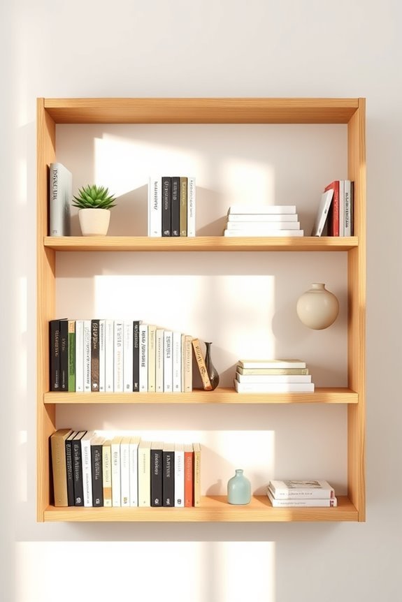 stylish and functional bookshelves