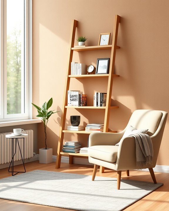 stylish and functional shelving