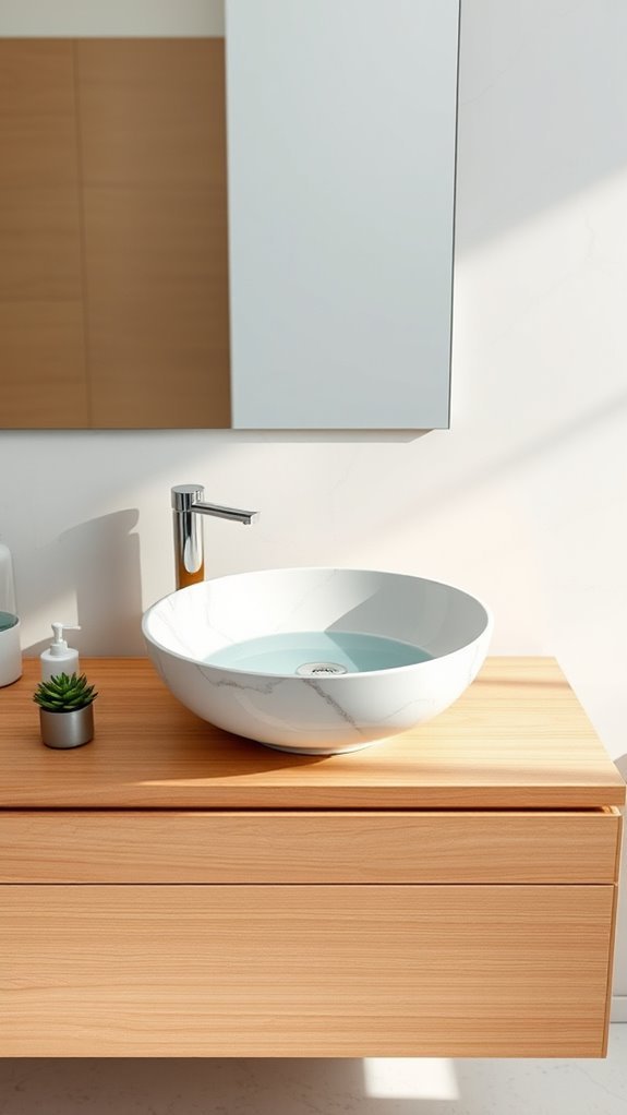 stylish and functional vessel sinks