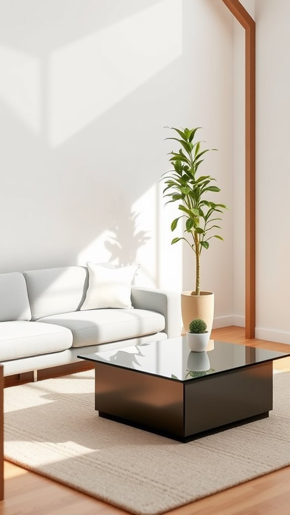 stylish and modern furnishings