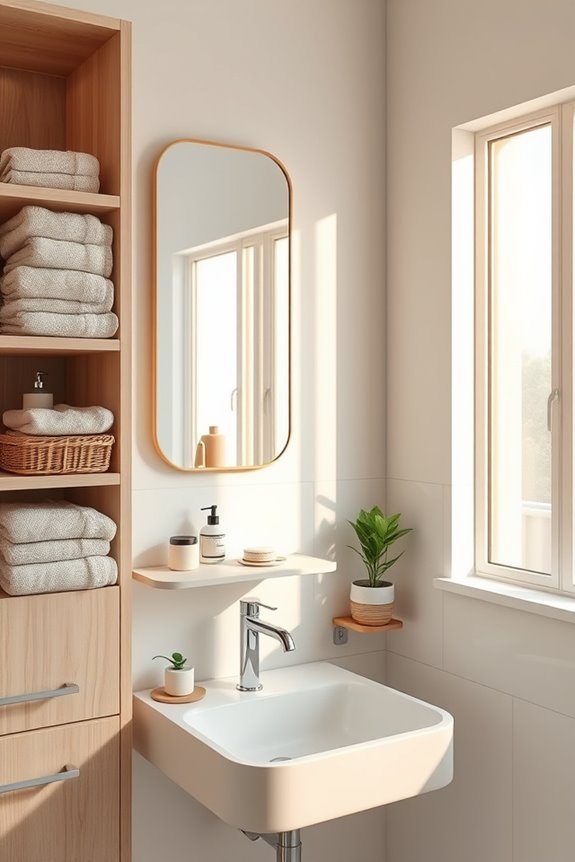 stylish and organized storage