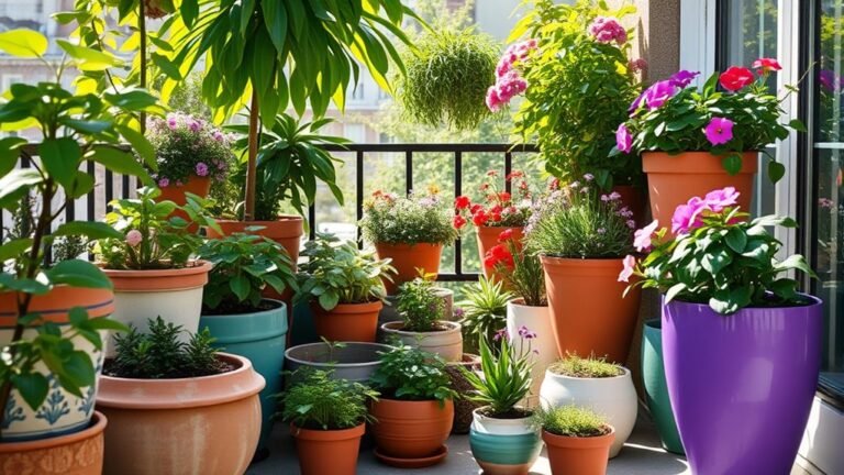 stylish balcony planter ideas