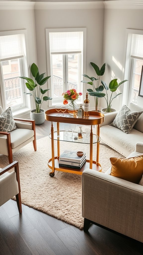 stylish bar cart essentials