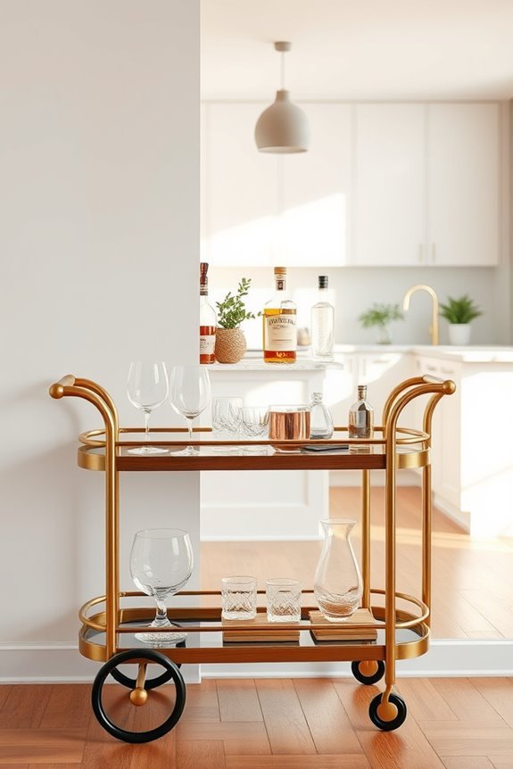 stylish bar cart essentials