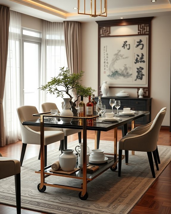 stylish bar cart essentials