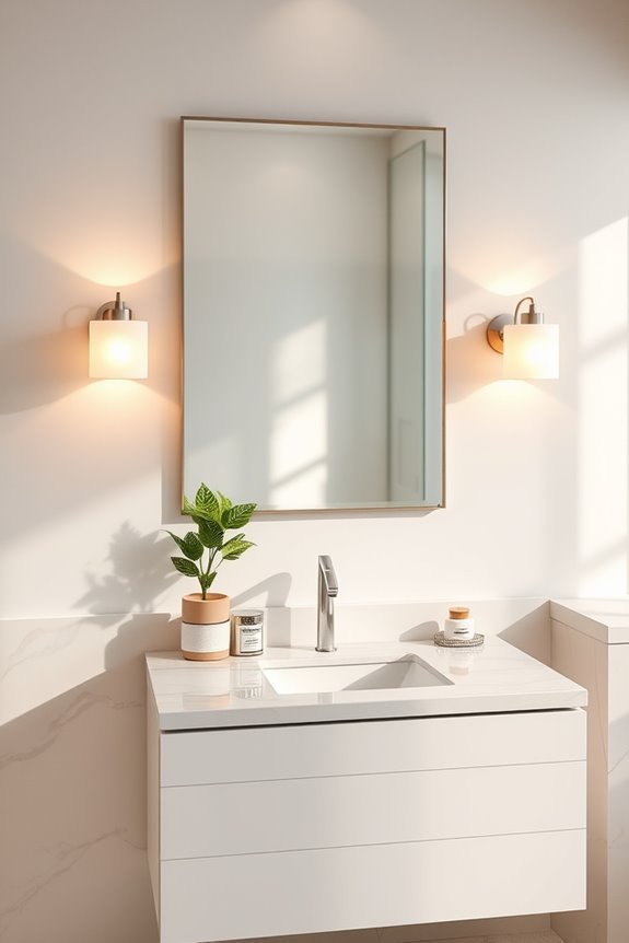 stylish bathroom lighting solutions