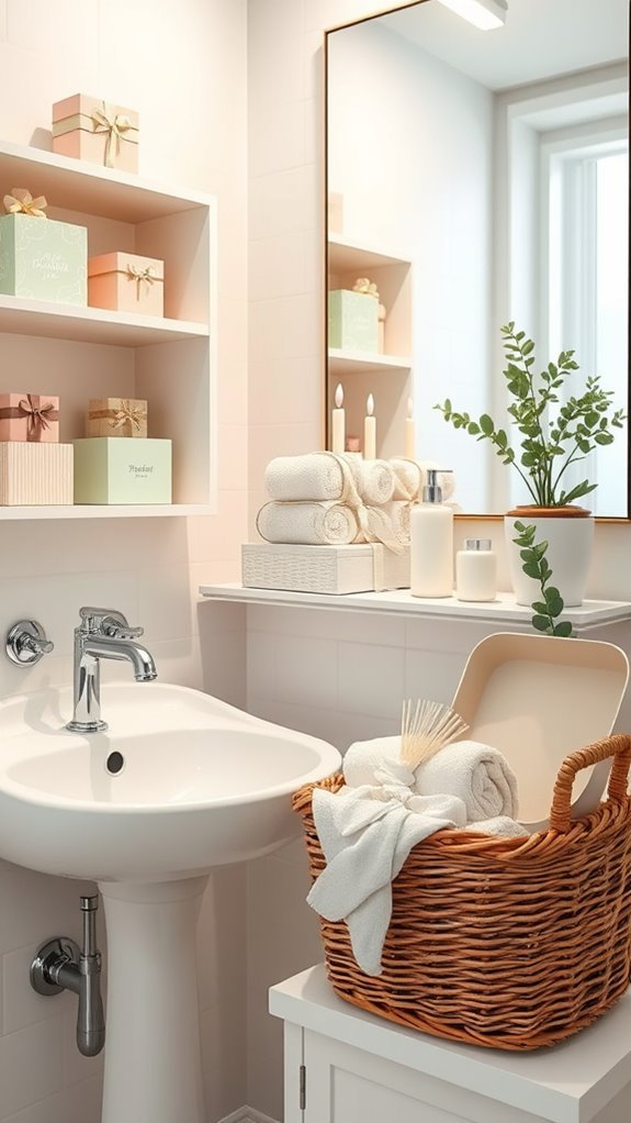 stylish bathroom storage solutions