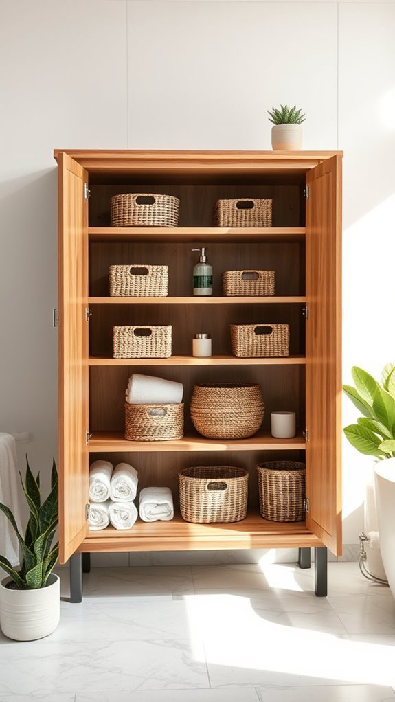 stylish bathroom storage solutions