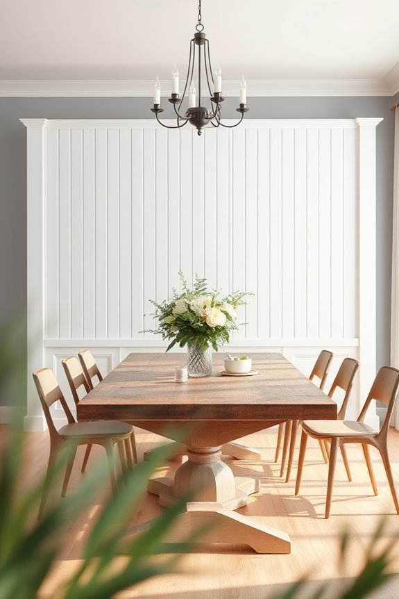stylish beadboard room dividers
