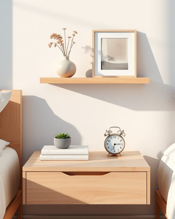 stylish bedside organization solution