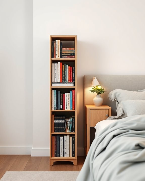 stylish bedside organization solution