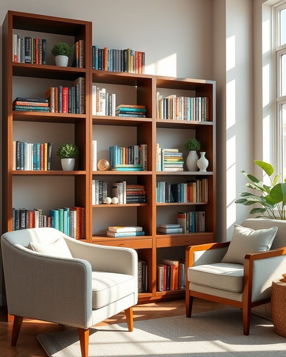 stylish book display ideas