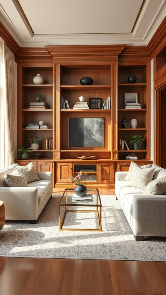 stylish built in storage solutions